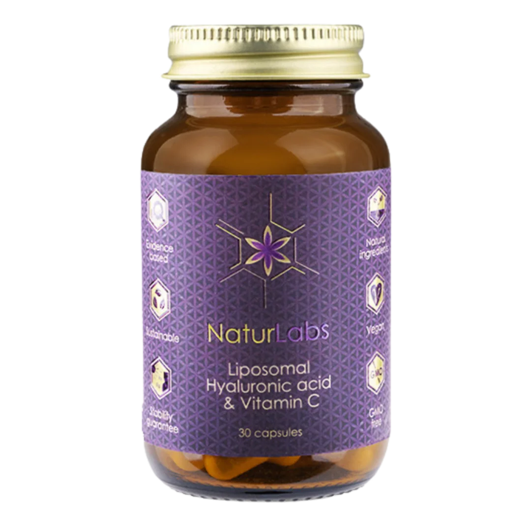 Naturlabs Kyselina hyaluronová + Vitamin C liposomální - 30 kapslí