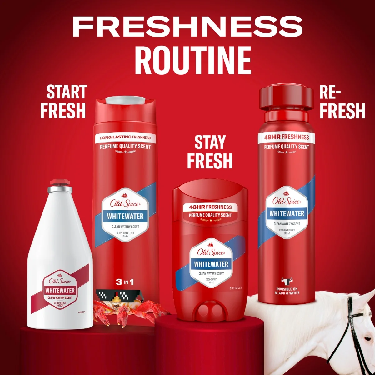 Old Spice Whitewater Voda po holení 100 ml