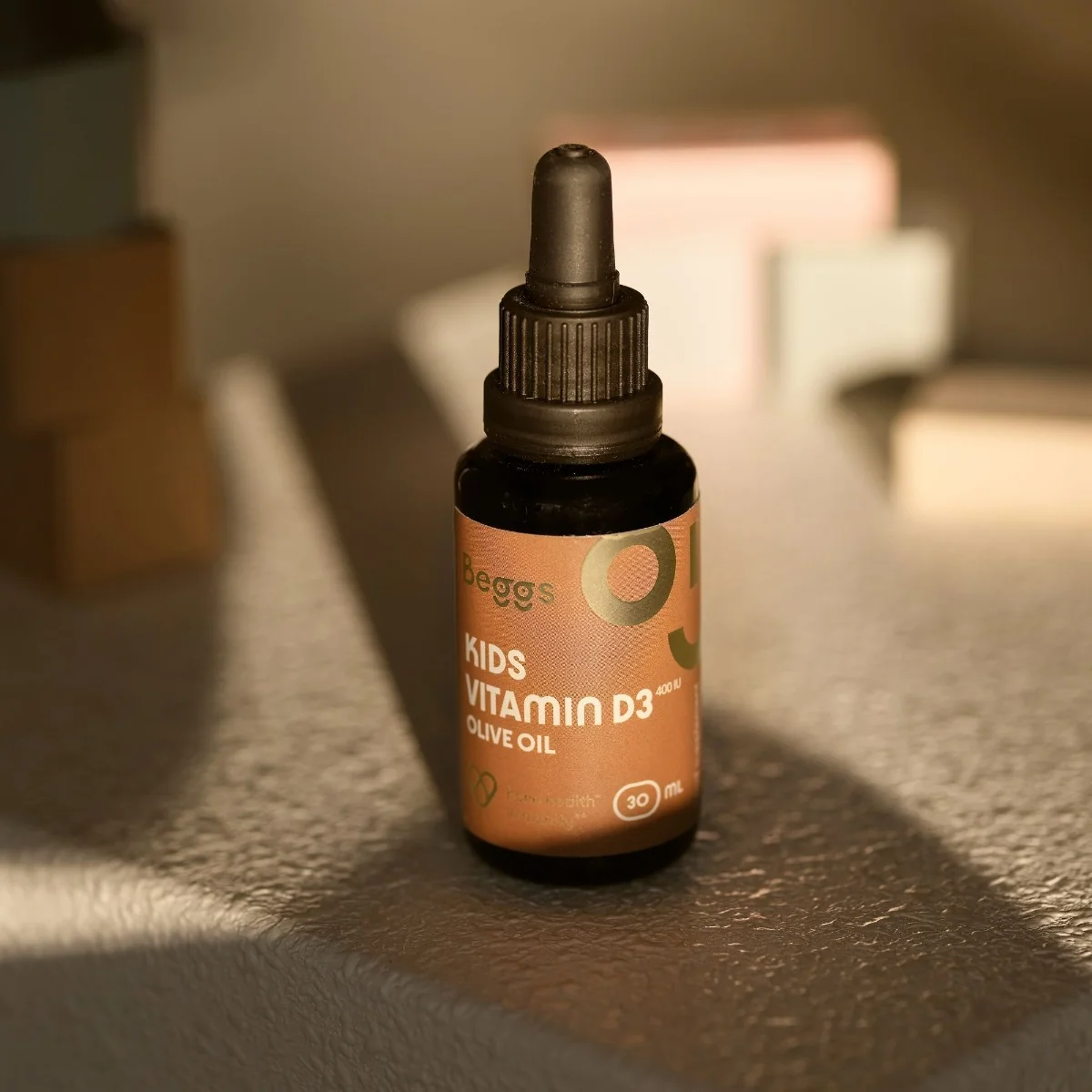 Beggs Kids Vitamin D3 400 IU Olive Oil 30 ml