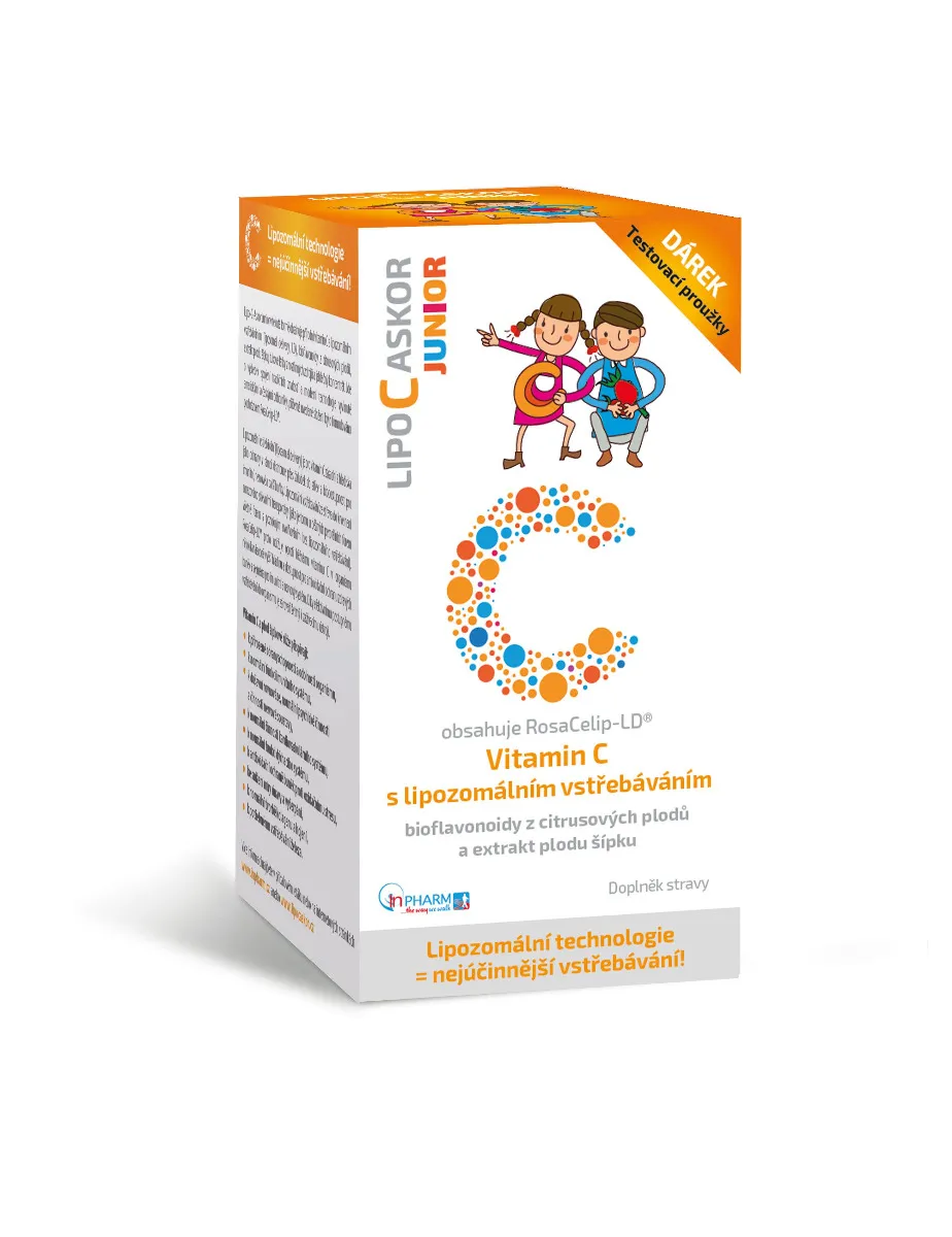 LIPO-C-ASKOR Junior tekutý lipozomální vitamin C 110 ml