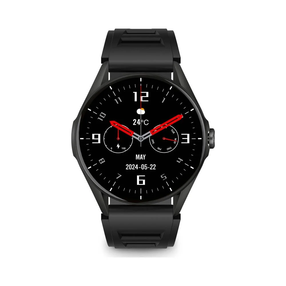 Aligator Smart Watch AMOLED chytré hodinky black