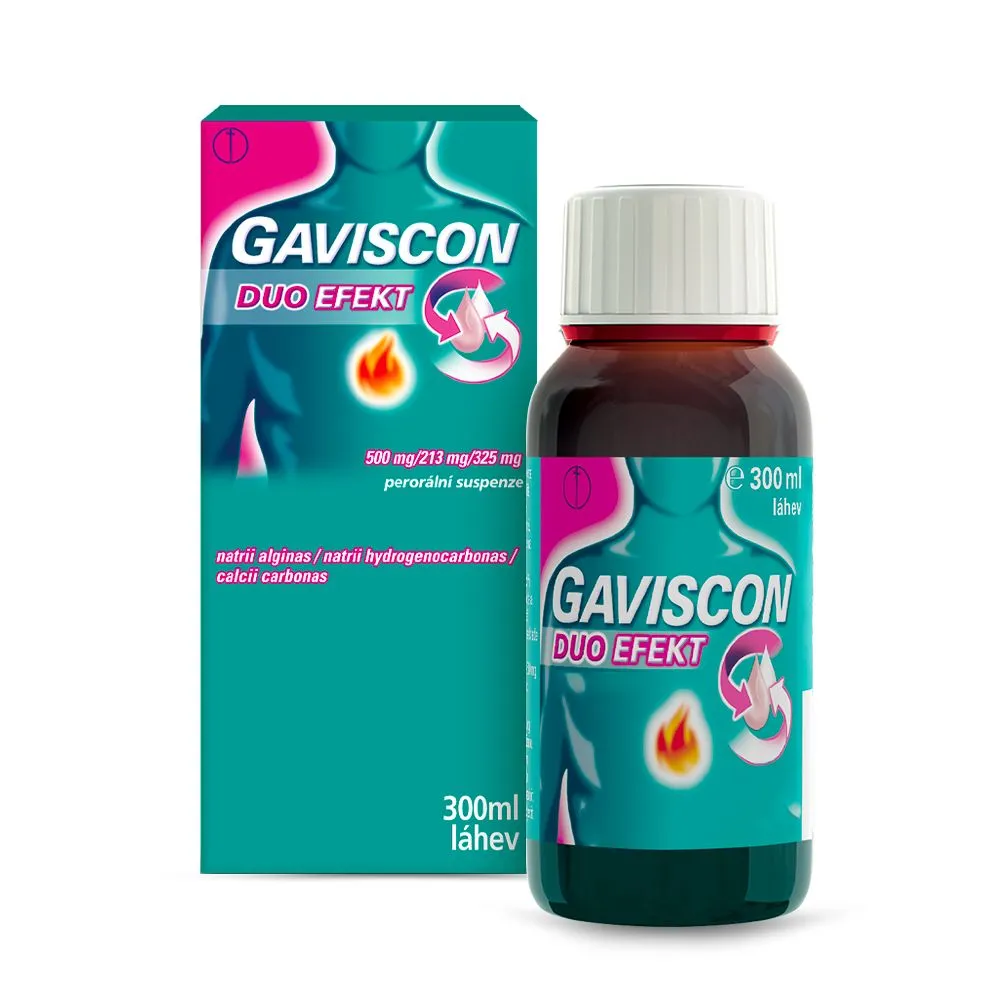 Gaviscon Duo Efekt suspenze 300 ml