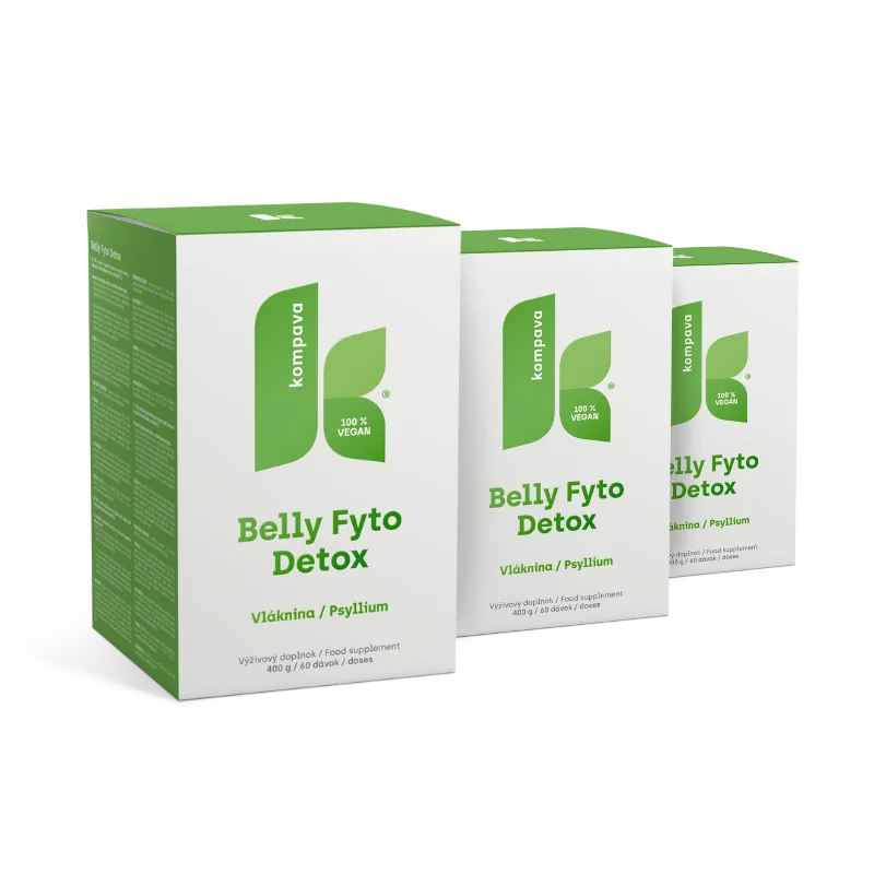 KOMPAVA Belly fyto Detox 400g/60 porcí