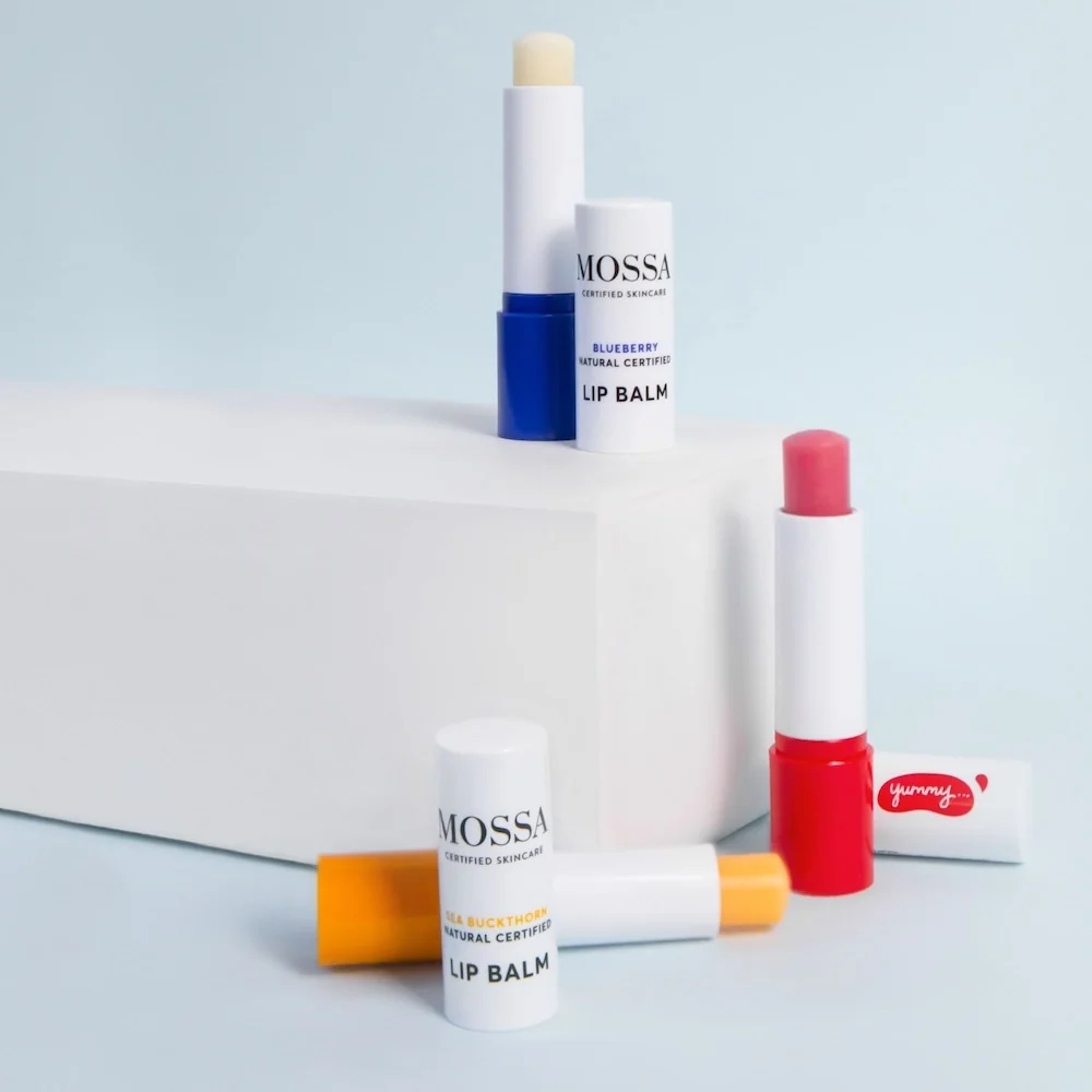Mossa Lip Balm Jahoda balzám na rty 4,5 g