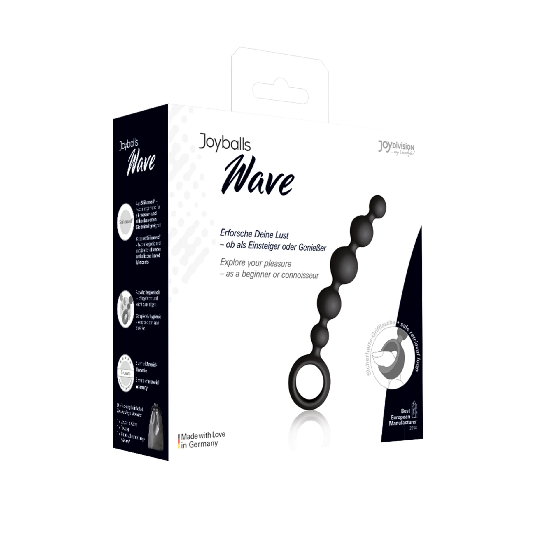 JoyDivision Joydivision Joyballs Anal Wave Short Black