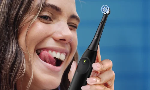 Oral-B iO 2 elektrický zubní kartáček černý Oral-B iO 2 elektrický zubní kartáček černý