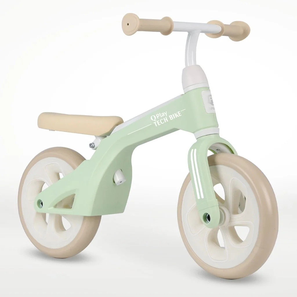 QPlay Odrážedlo Tech Mint, věk 2-4 roky, do 30 kg