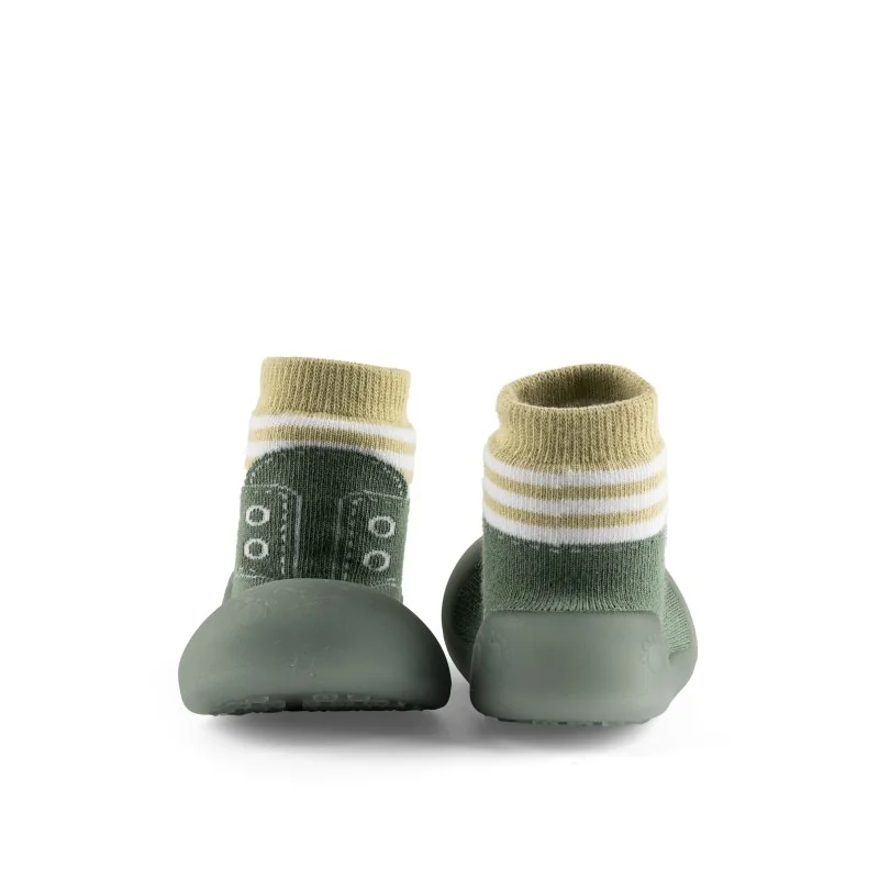 Chameleon ponožkové botičky Sneakers Green vel. 135