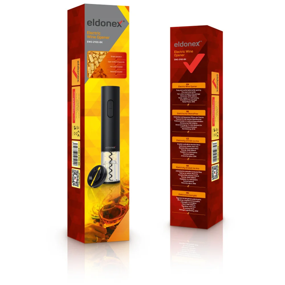 Eldonex WineSpin elektrický otvírák na víno 1 ks