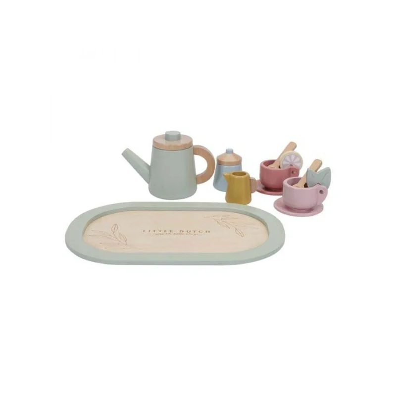 Little Dutch Čajový set dřevěný