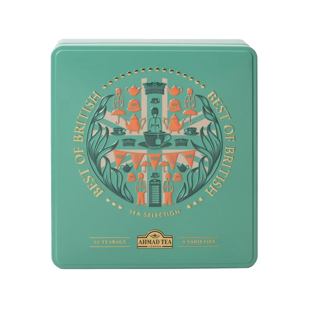 Ahmad Tea Best of British Crest porcovaný čaj 32x2 g
