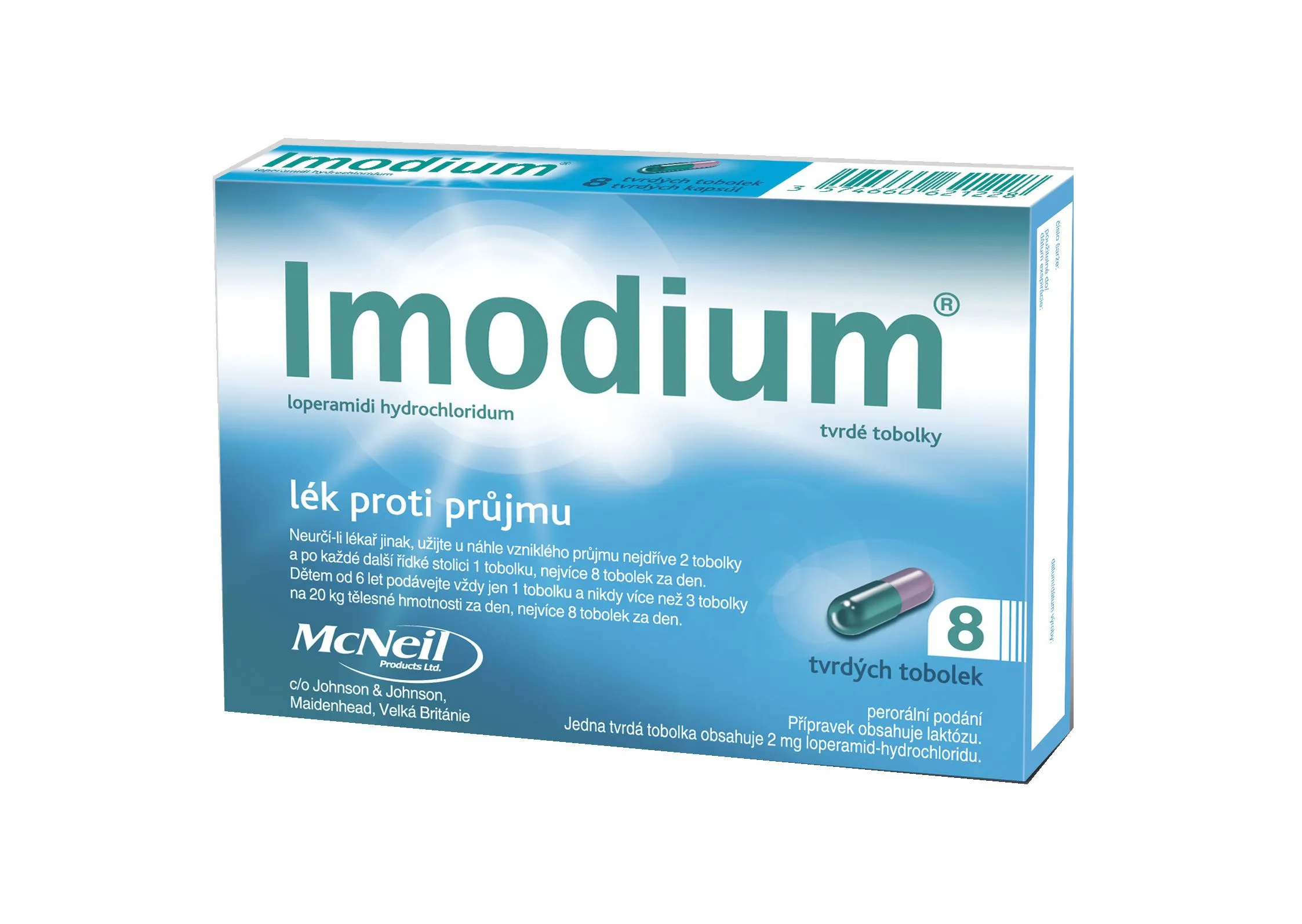 Imodium 2 mg 8 tobolek