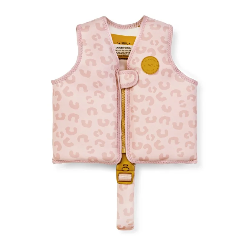 Saro Baby plavecká neoprenová vesta s UV ochranou (1-3r) Born to be Wild