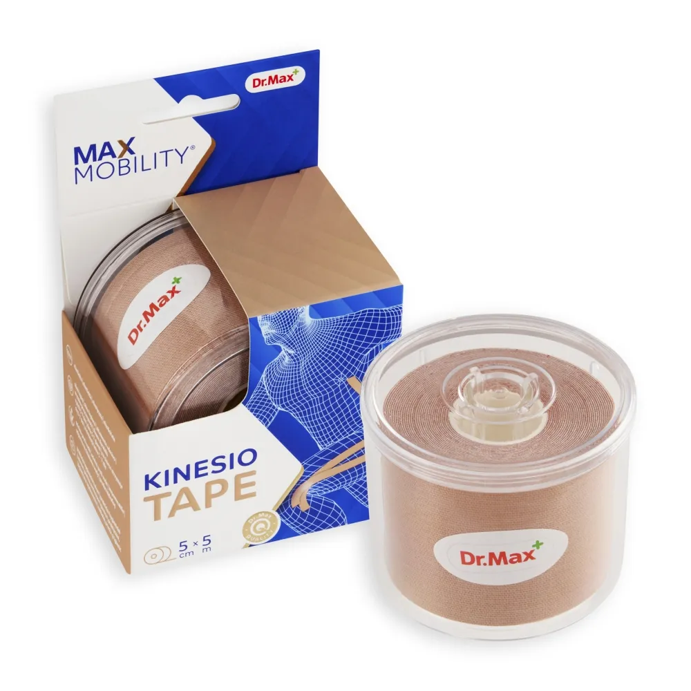 Dr. Max Kinesio Tape Nude 5 cm x 5 m tejpovací páska 1 ks