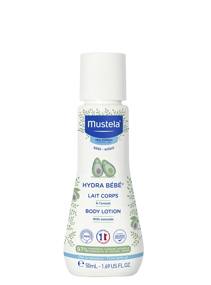 Mustela Newborn kosmetická taštička s produkty péče o miminko 