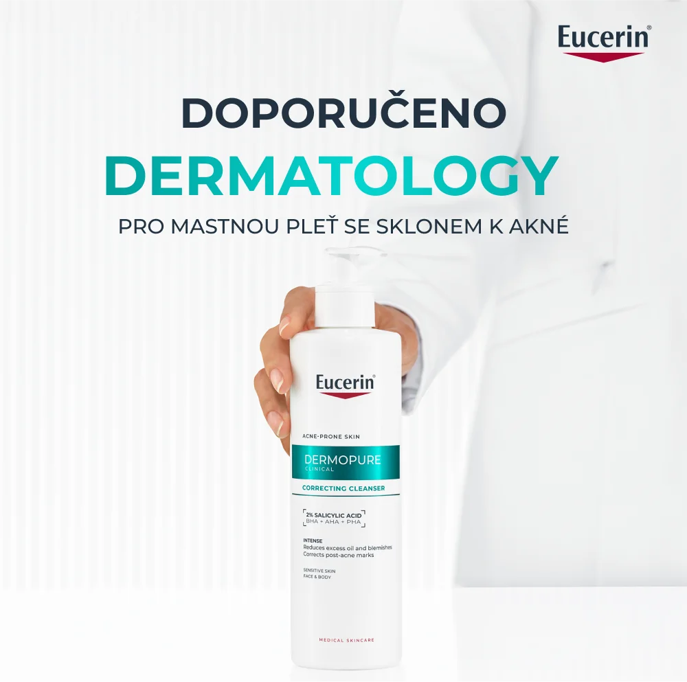 Eucerin DermoPure Clinical Exfoliační čisticí gel 400 ml