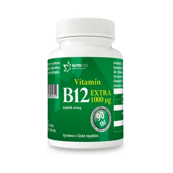 Nutricius Vitamín B12 EXTRA 1000 mcg 90 tablet