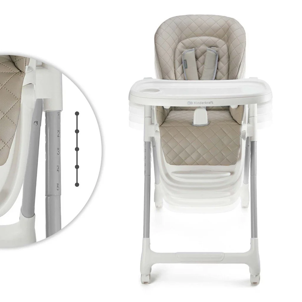Kinderkraft Židlička jídelní 3v1 Tulo Beige