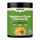 GreenFood Performance Magnesium Citrate + Vitamin B6 Juicy mandarinka 420 g