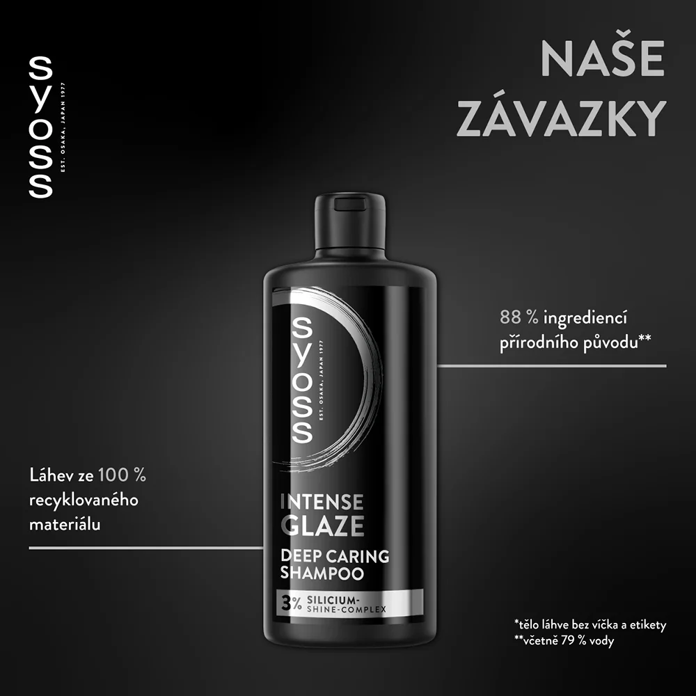 Syoss Intense Glaze pečující šampon 440 ml