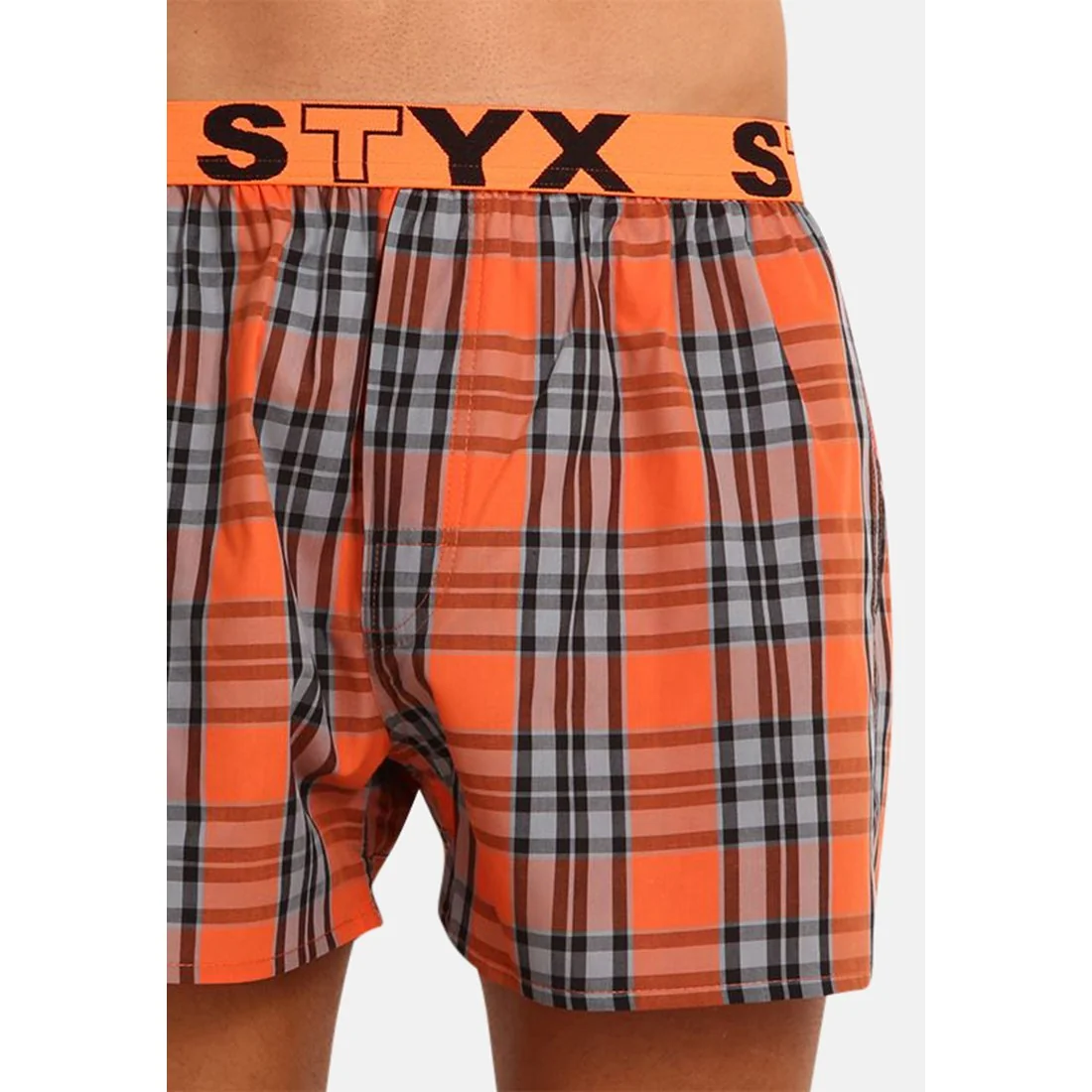 Styx Pánské trenky sportovní guma vícebarevné (B926) L