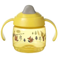 Tommee Tippee Netekoucí hrnek Superstar 4m+ 190 ml Yellow