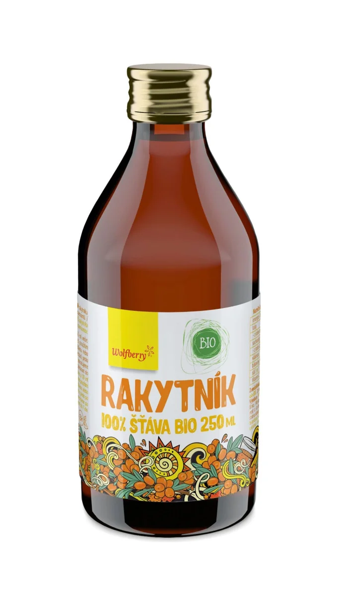 Wolfberry Rakytníková šťáva 100% BIO 250 ml