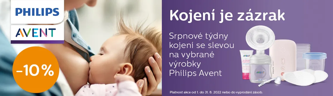 AVENT kojení SLEVA 10% (srpen 2022)