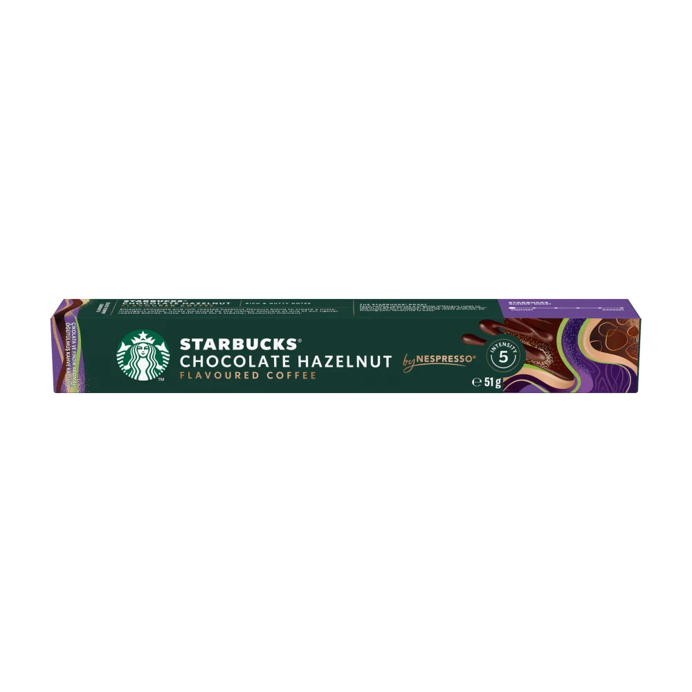 STARBUCKS Chocolate hazelnut Blonde roast by Nespresso kávové kapsle 10 ks