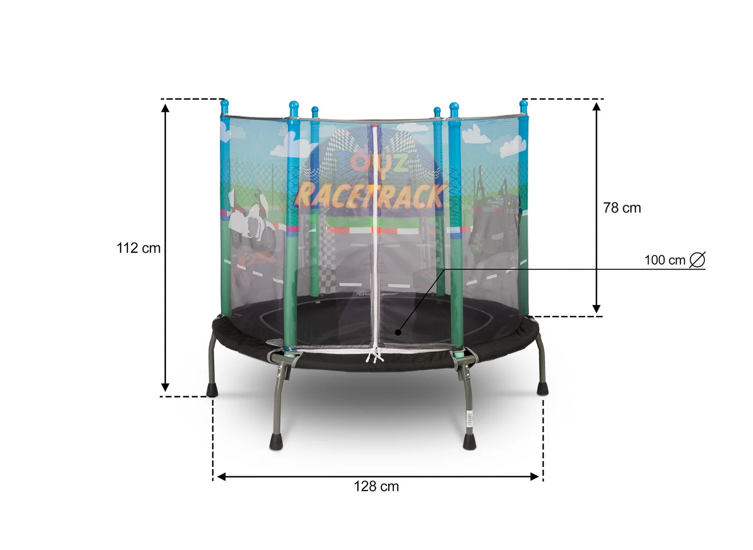 Toyz Dětská trampolína Závodní dráha