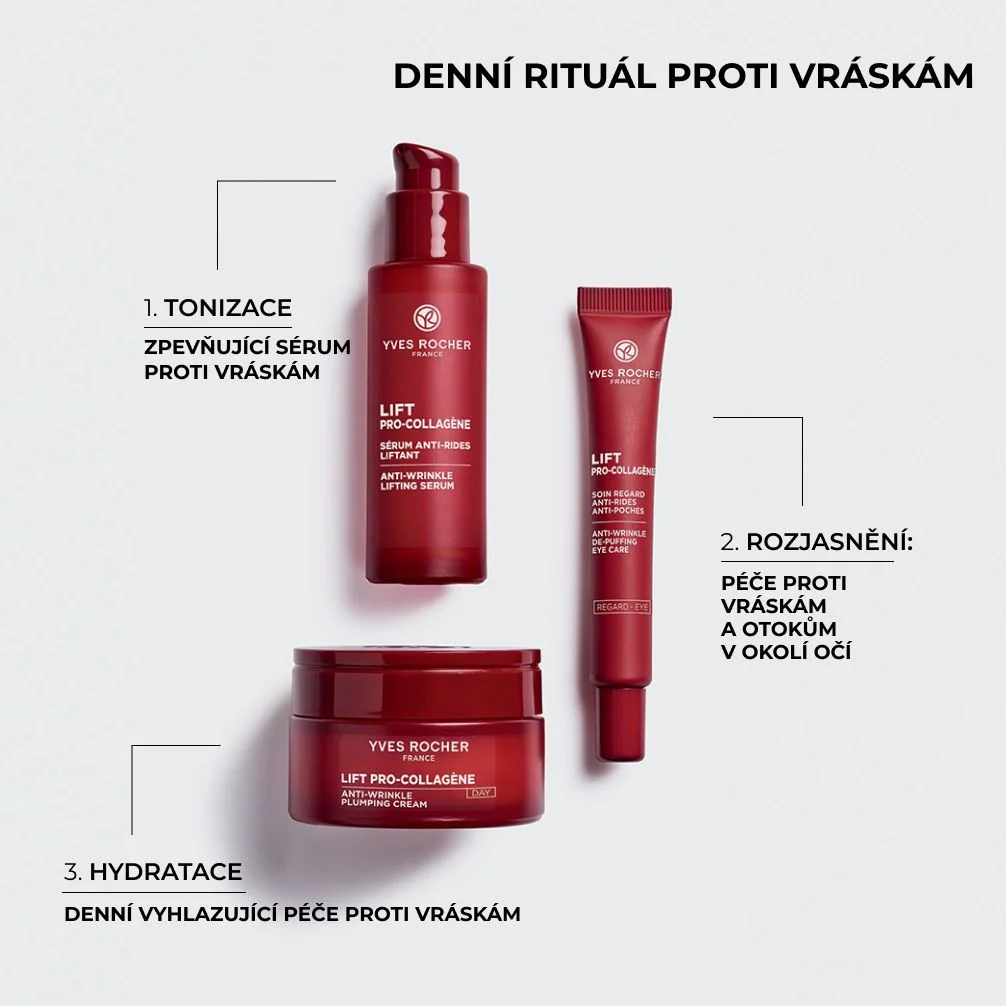 Yves Rocher Péče proti vráskám v okolí očí 14 ml