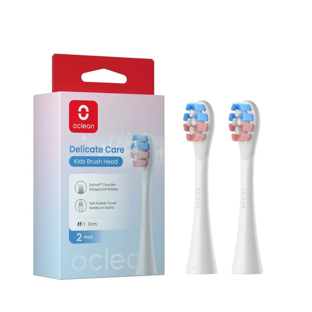 Oclean Delicate Care Kids náhradní hlavice dětské 2 ks bílé