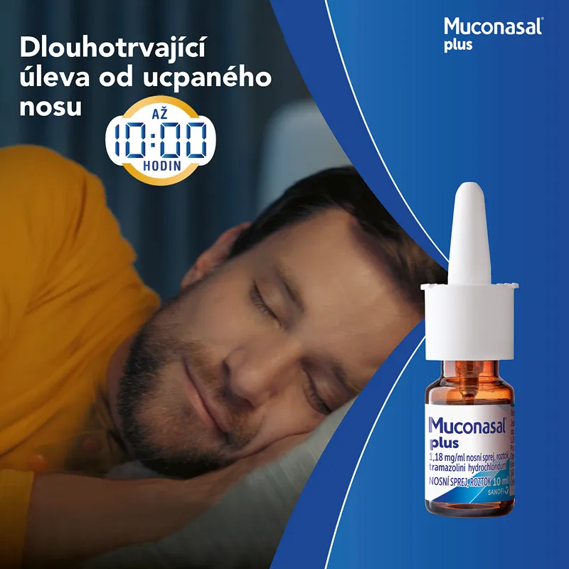 Muconasal Plus nosní sprej 10 ml