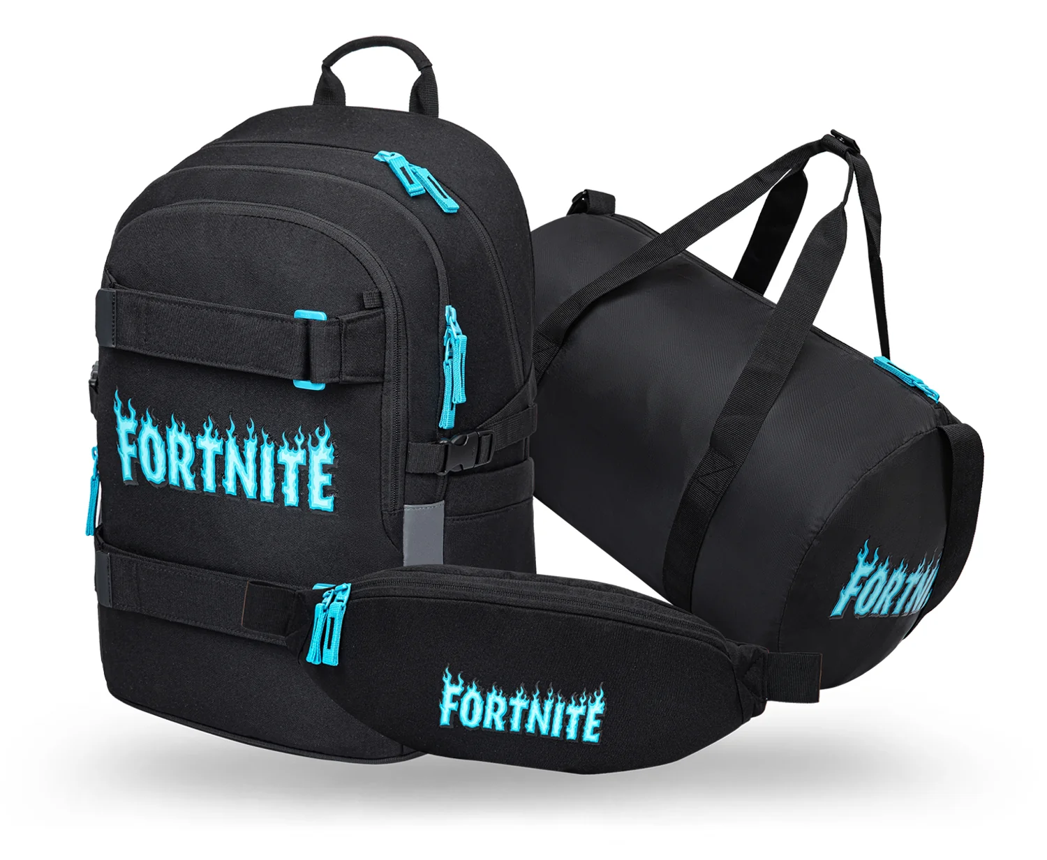 Baagl Školní set Skate Fortnite Blue