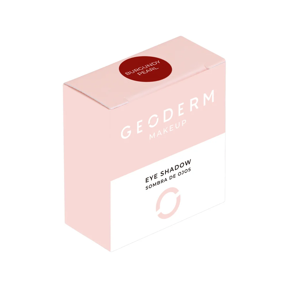GEODERM Kompaktní oční stíny Burgundy Pearl přírodní 2 g