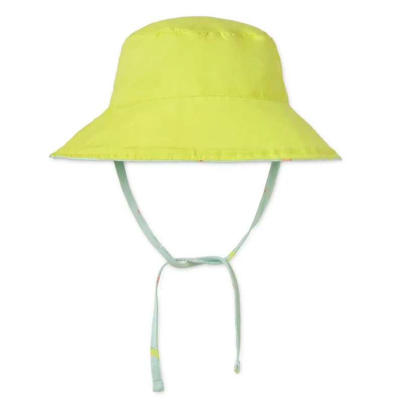 Saro Baby oboustranný klobouček s UV ochranou (0-6m) Tropicool Green