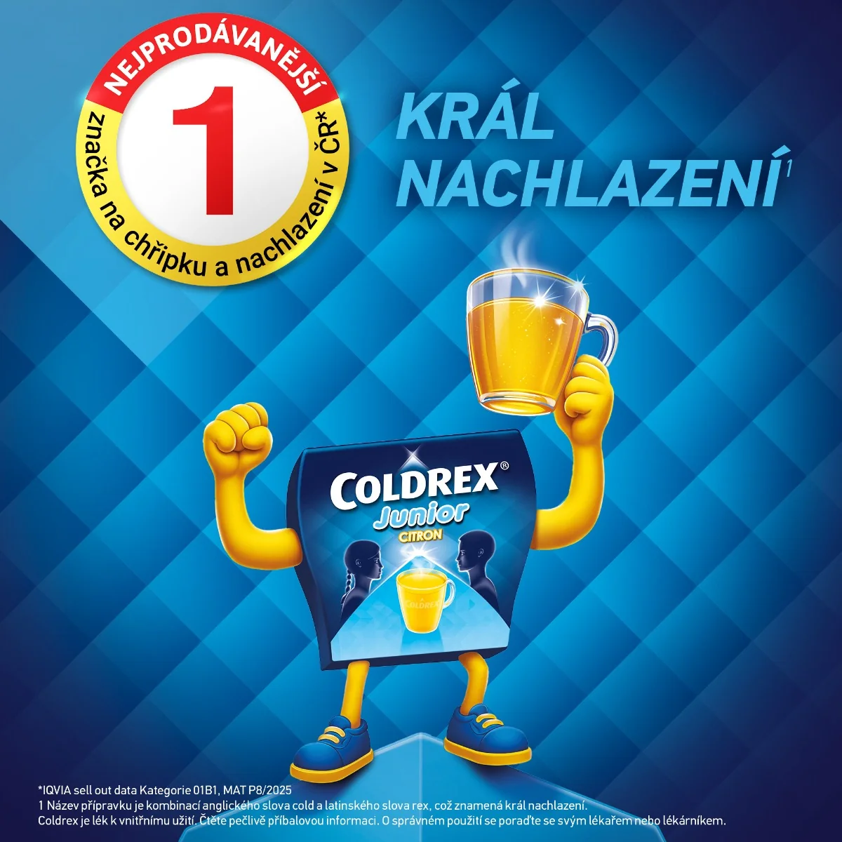 Coldrex Junior CITRON 10 sáčků