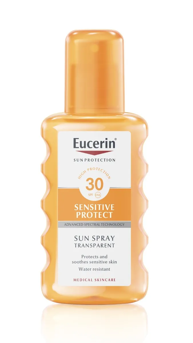 Eucerin SUN Dry Touch Oil Control SPF30 transparentní sprej 200 ml