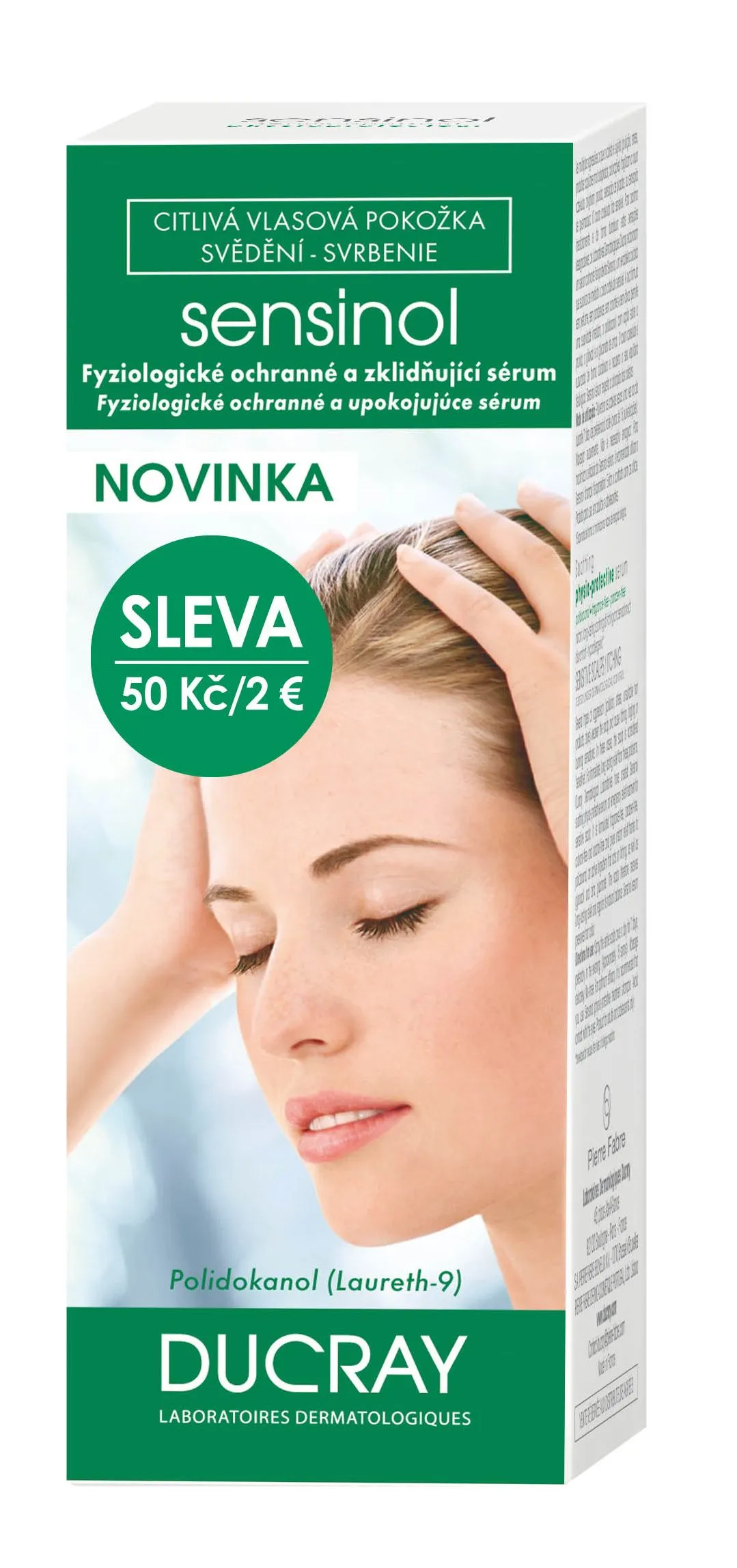 DUCRAY Sensinol fyziologické ochranné a zklidňující sérum 30ml