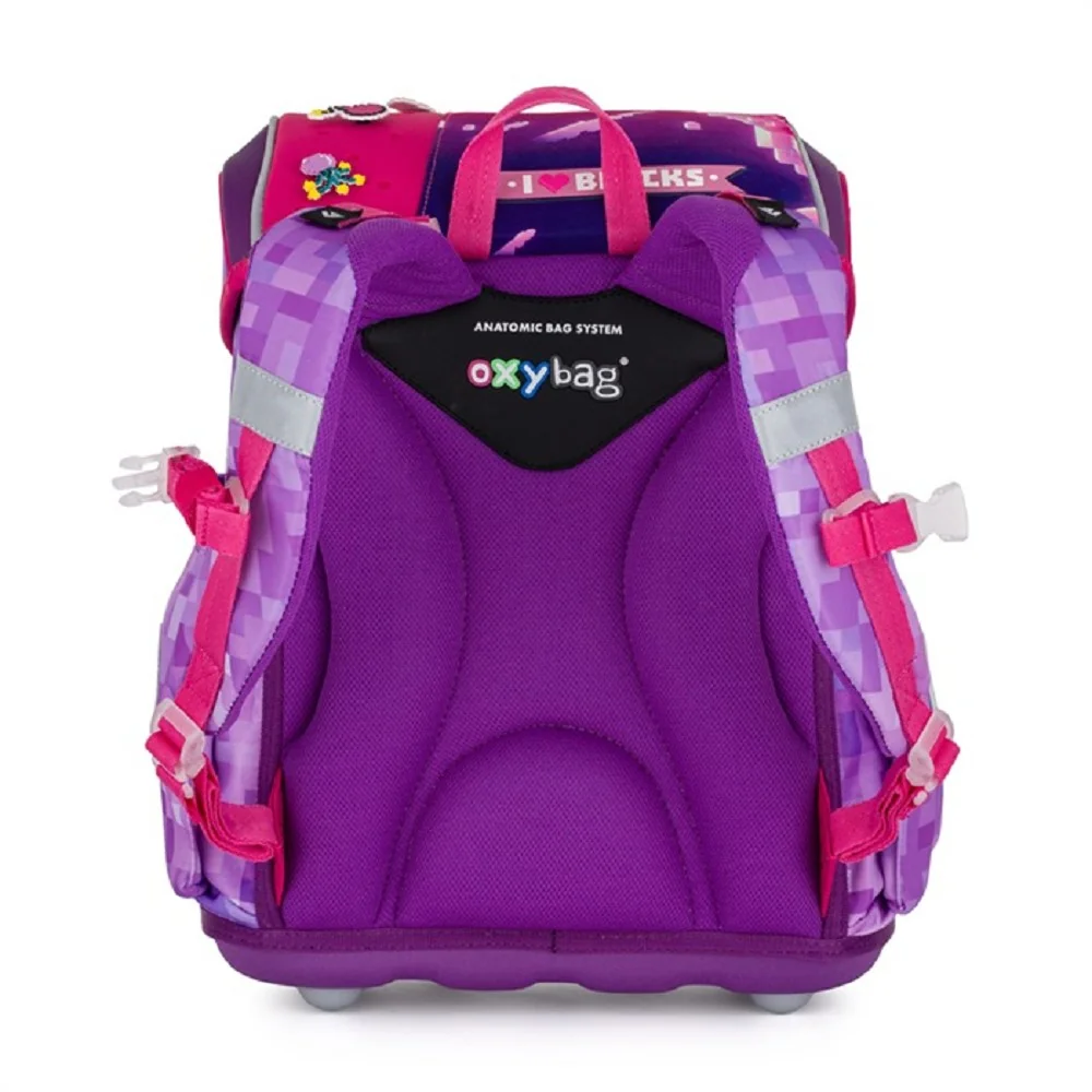 Oxybag PREMIUM - školní aktovka Playworld Girl