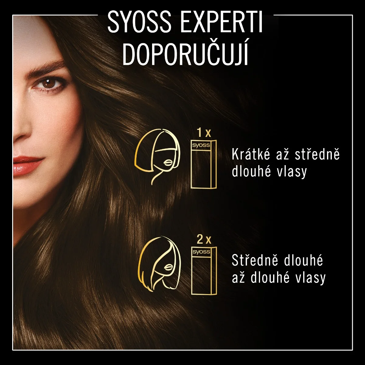 Syoss Oleo Intense Barva na vlasy 3-10 tmavě hnědá 50 ml