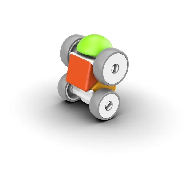 Geomag Magicube Auto magnetická stavebnice 10 dílků