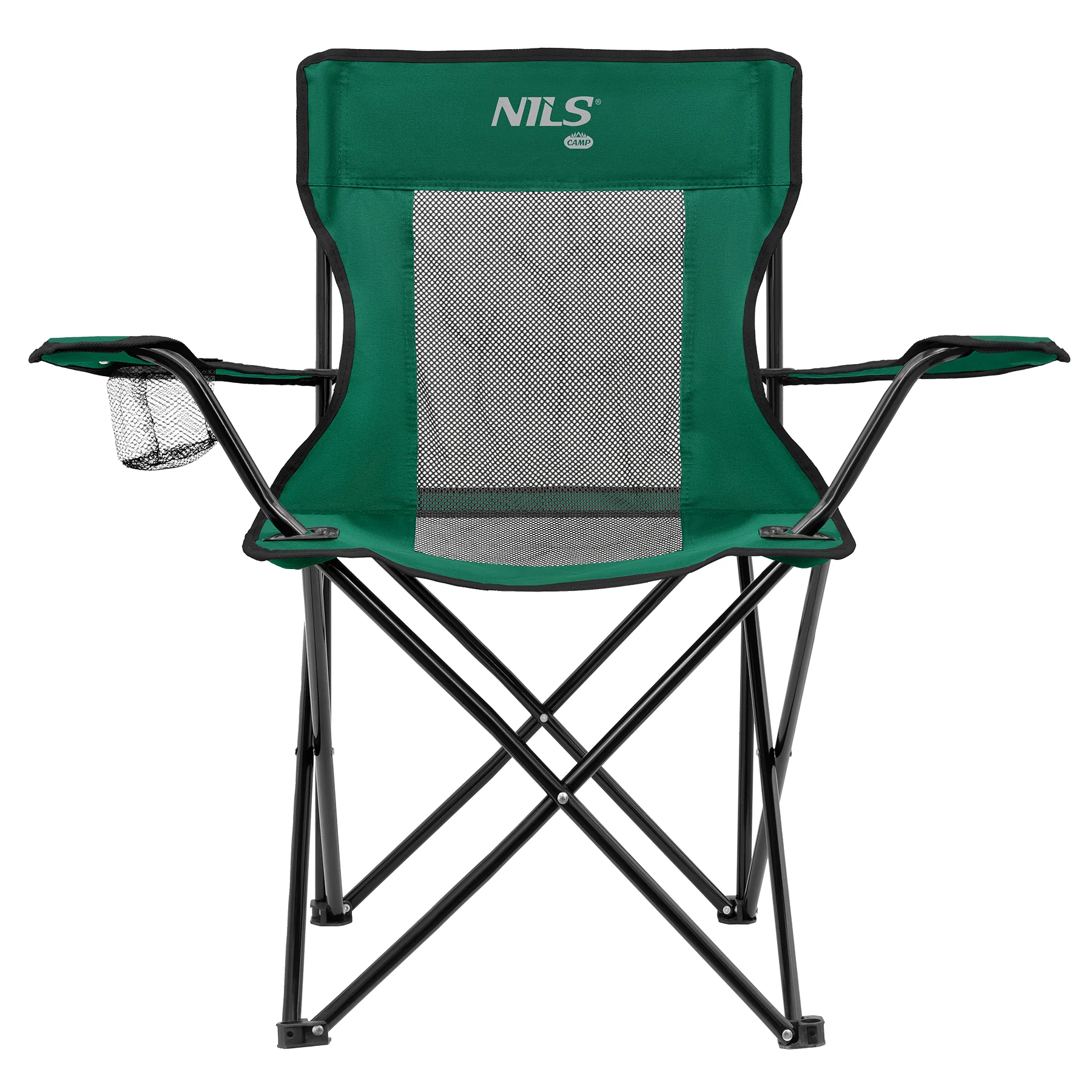 Nils Turistické křeslo NC3302 zelené/černé