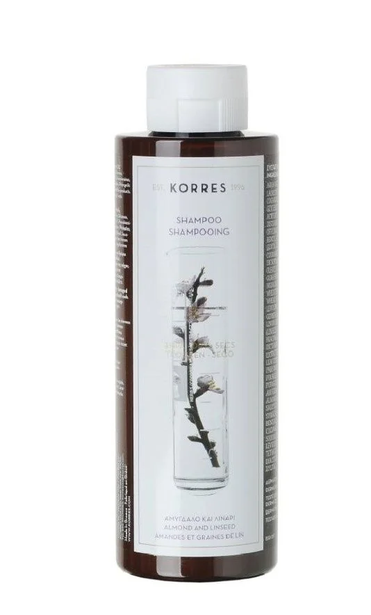 Korres Šampon Almond and Linseed 250 ml