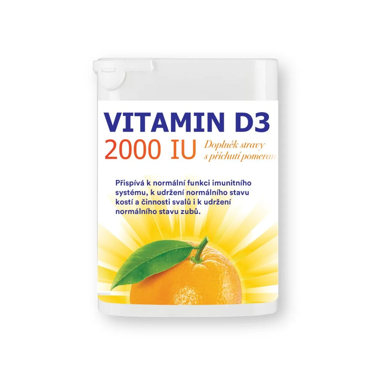 Vitamin D3 2000 IU 60 tablet