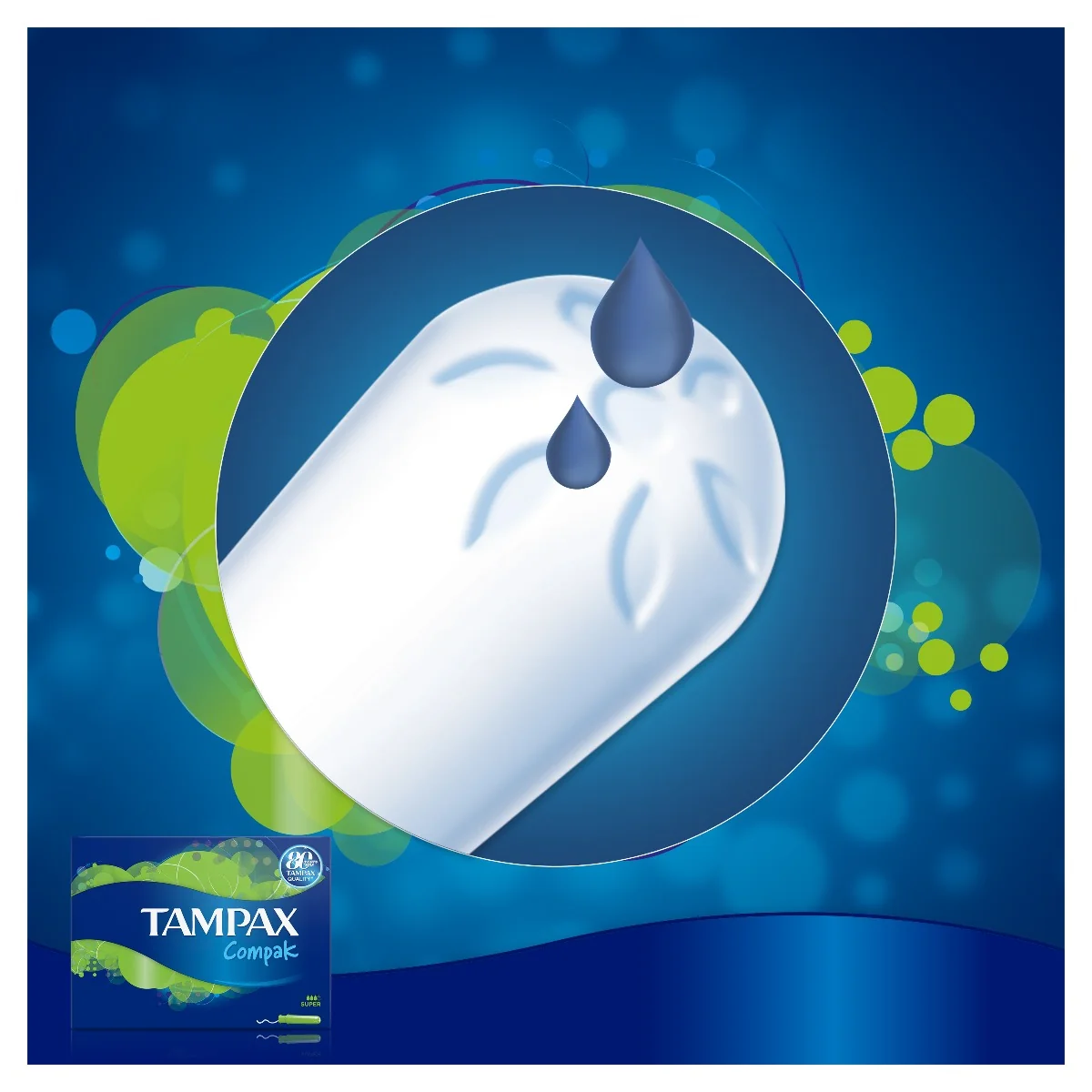 Tampax Compak Super tampony 16 ks