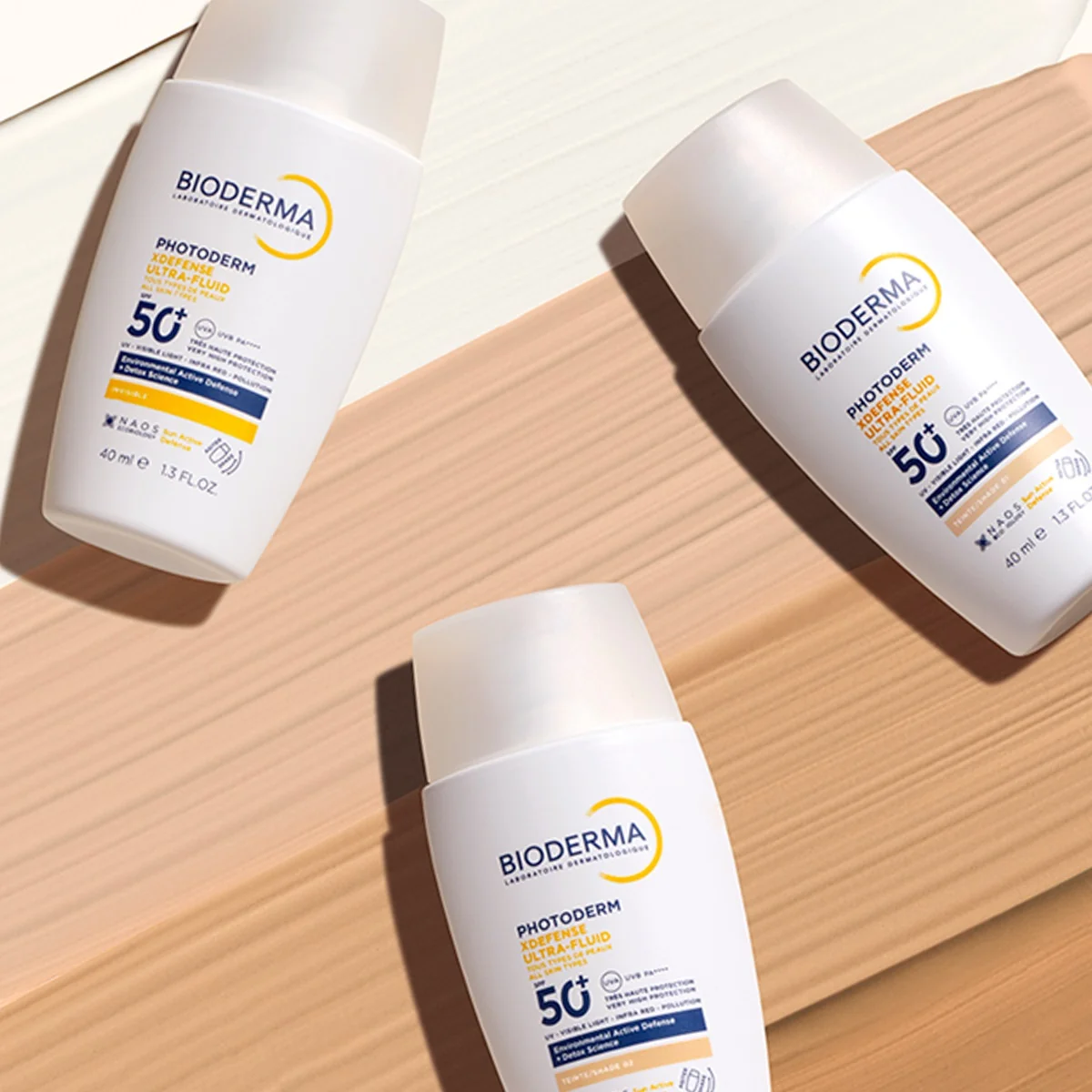 BIODERMA Photoderm XDefense ultrafluidní ochrana SPF50+ světlá 40 ml