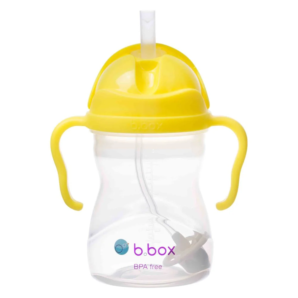 B.BOX Hrneček s brčkem - citron 240 ml