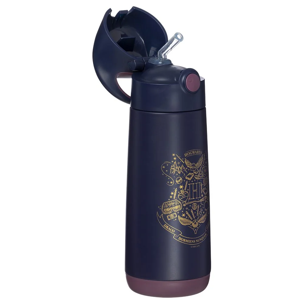 B.BOX Termoska na pití s brčkem 500 ml - Harry Potter