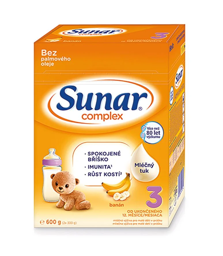 Sunar Sunar Complex 3 banán 600 g